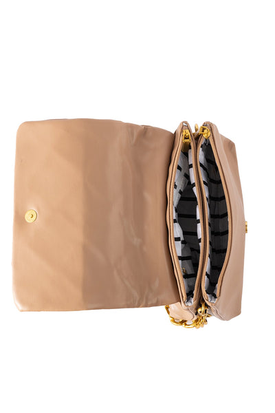 Women's Handbag Scott Cashmere Design - Beige Style 2