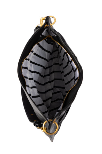 Women's Handbag Scott Cashmere Design - Black Style 22