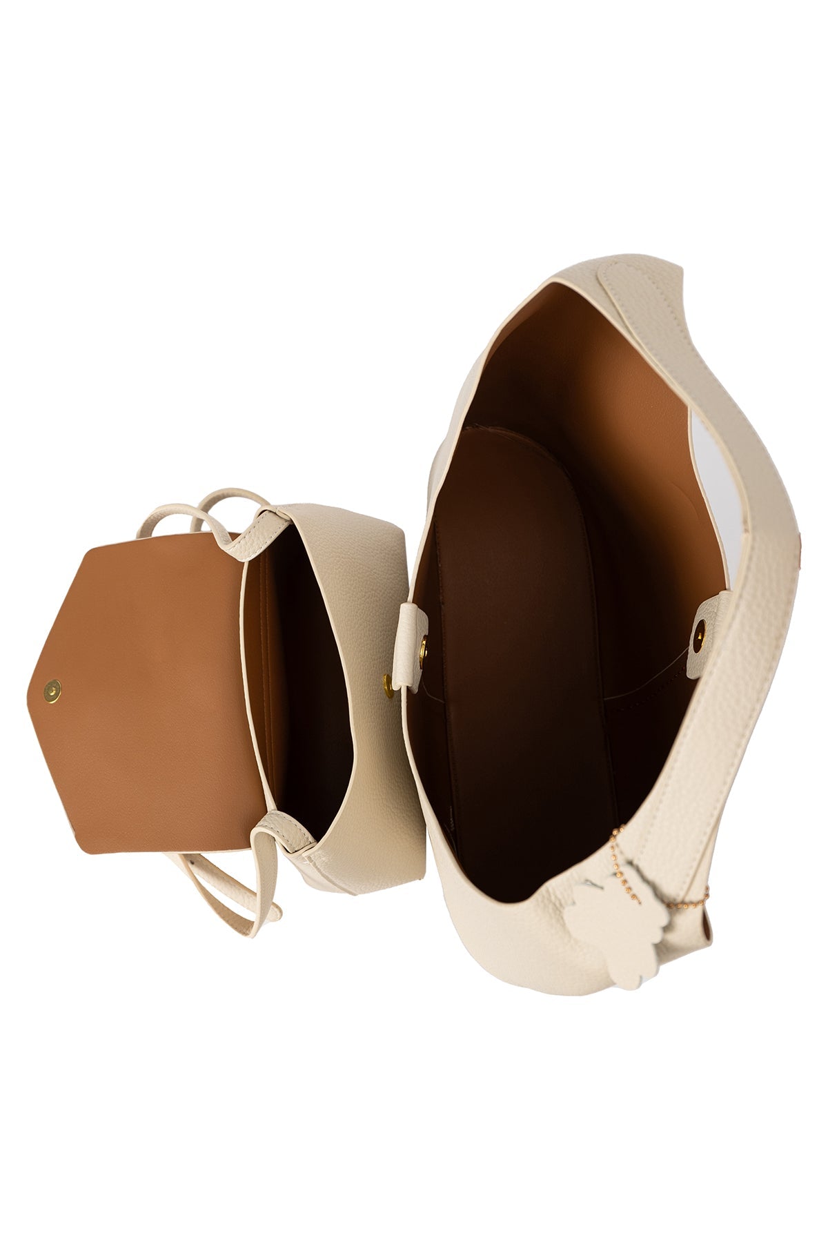 Women's Handbag Scott Cashmere Design - Off White Style 4