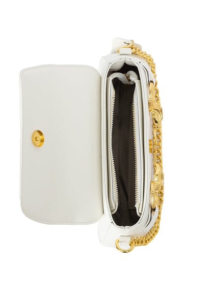 Women's Handbag Scott Cashmere Design - White Style 4