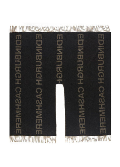 에든버러 차콜 케이프 100% 퓨어 램스울