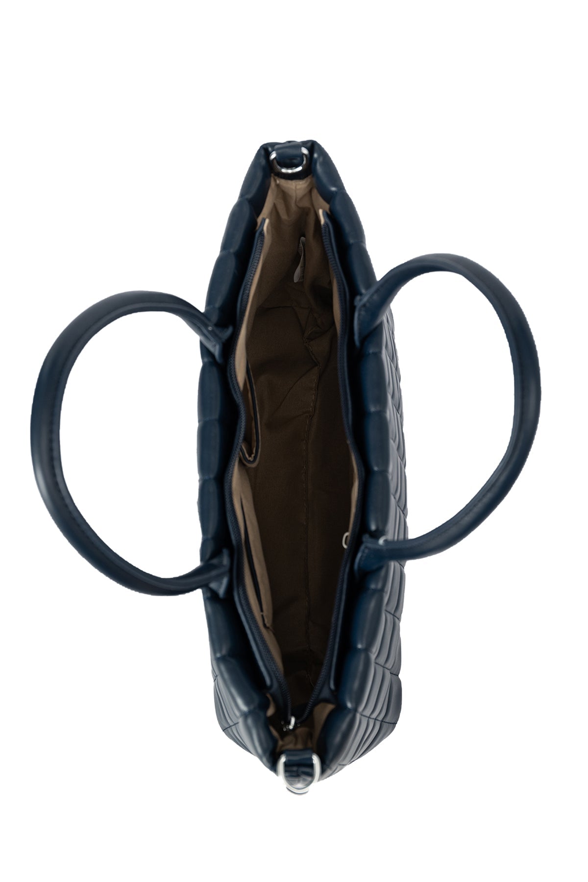 Women's Handbag Scott Cashmere Design - Navy