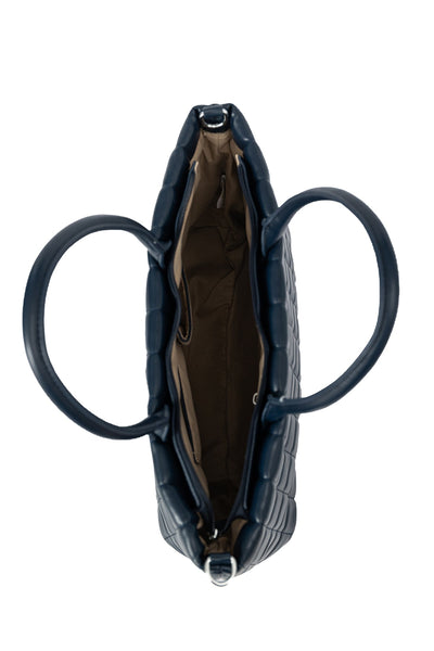 Women's Handbag Scott Cashmere Design - Navy