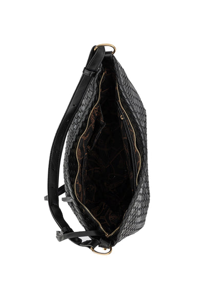 Women's Handbag Scott Cashmere Design - Black Style 19