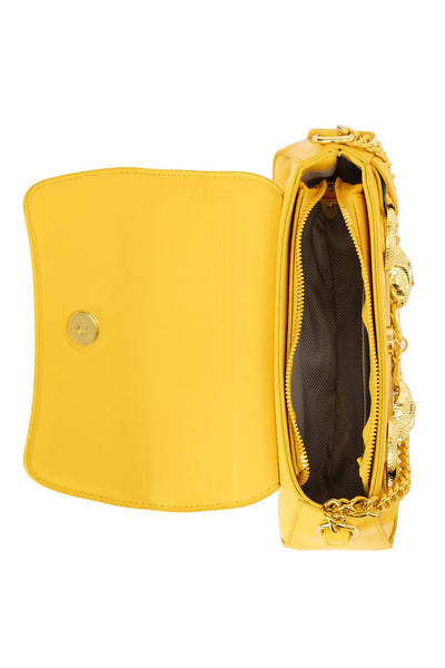 Women's Handbag Scott Cashmere Design - Yellow