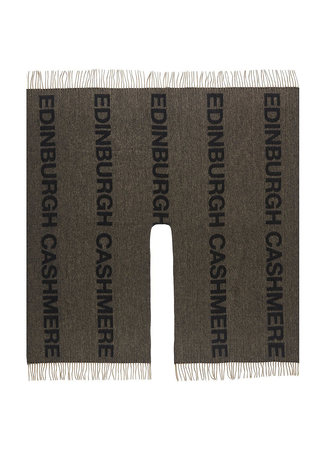 에든버러 차콜 케이프 100% 퓨어 램스울