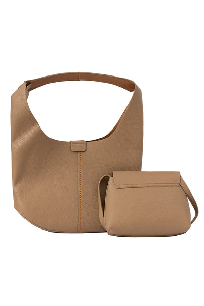 Women's Handbag Scott Cashmere Design - Brown Style 8