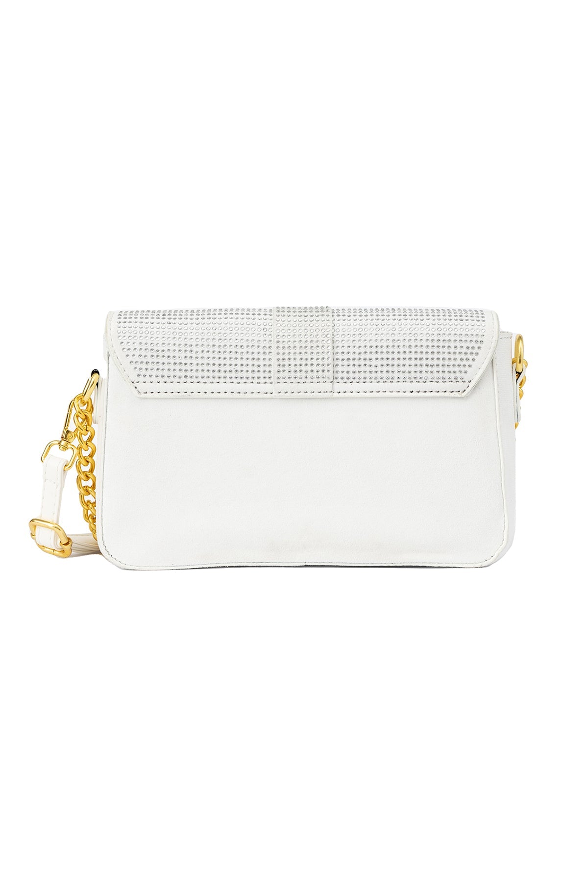 Women's Handbag Scott Cashmere Design - Crystal White