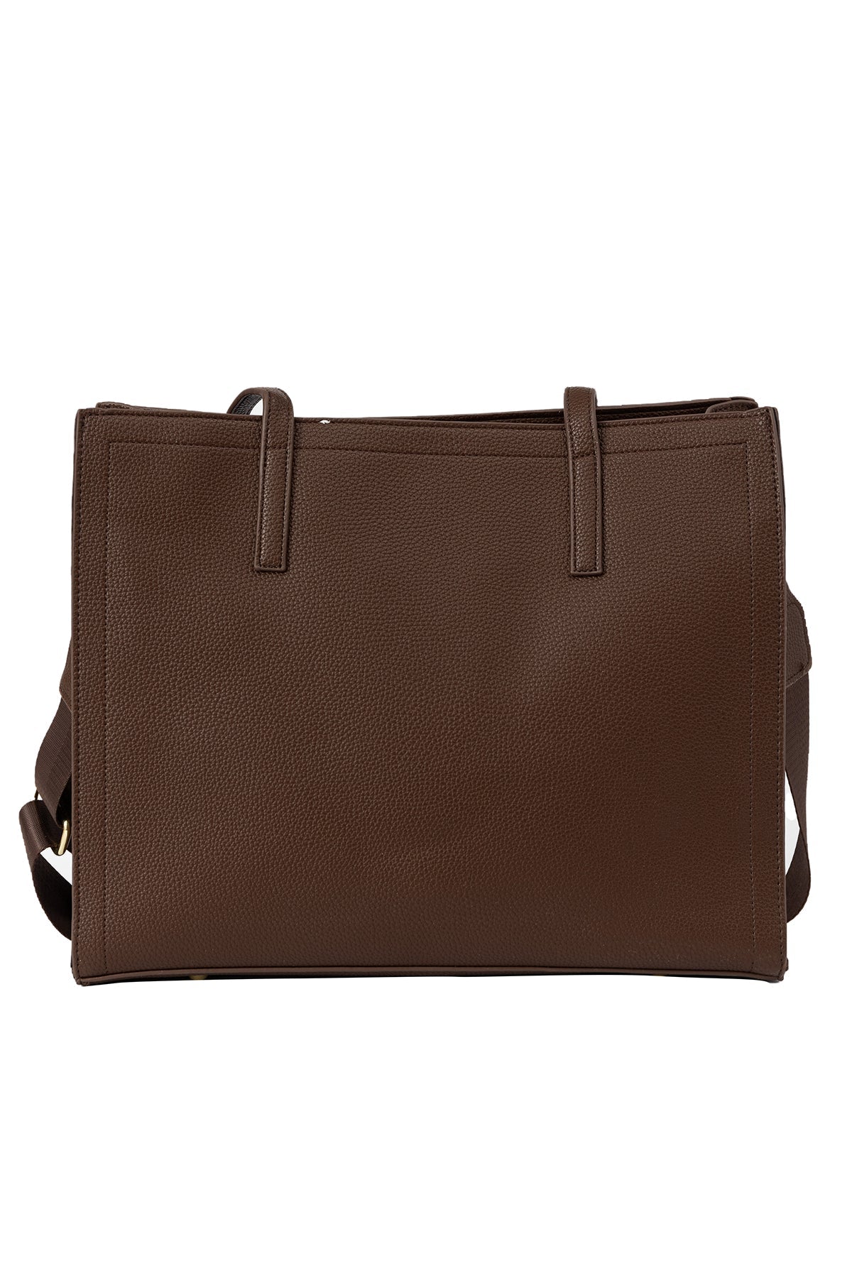 Women's Handbag Scott Cashmere Design - Chocolate Style 1