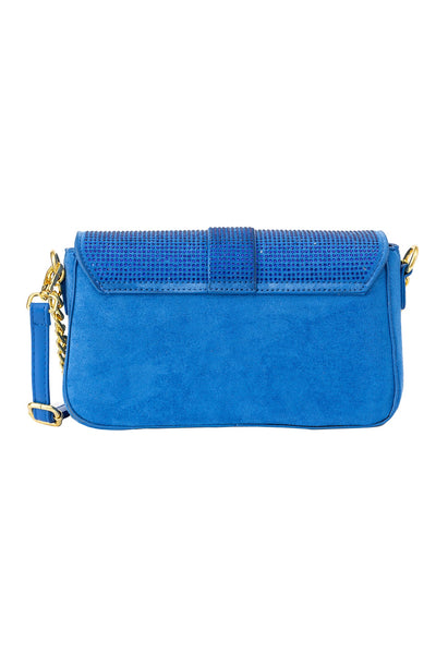Women's Handbag Scott Cashmere Design - Crystal Blue