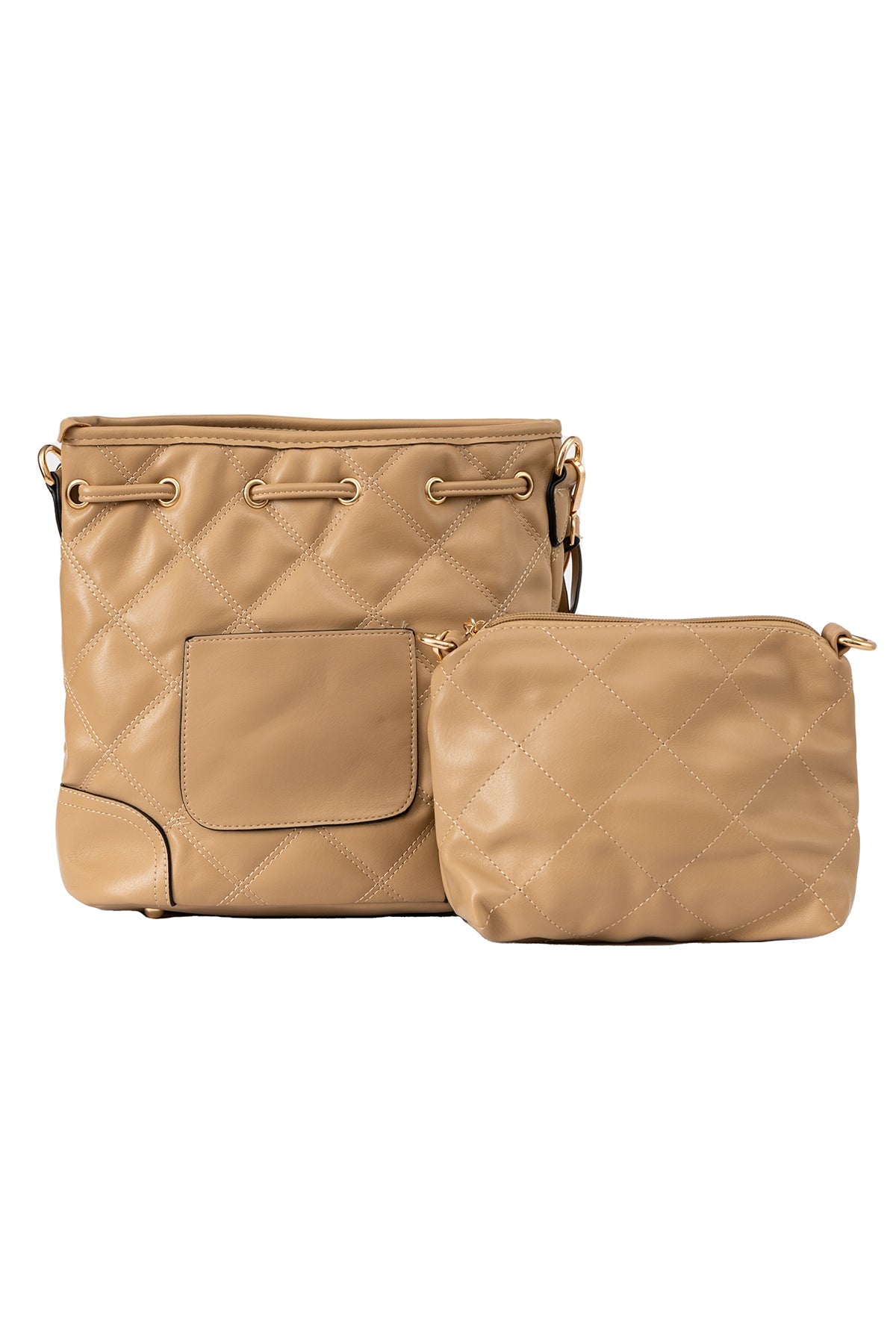 Women's Handbag Scott Cashmere Design - Beige Style 9