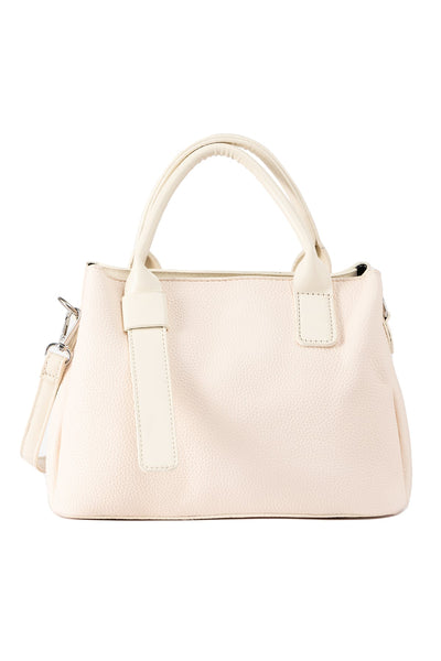 Women's Handbag Scott Cashmere Design - White Style 1