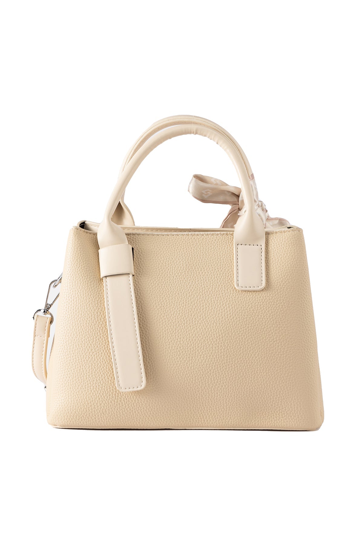 Women's Handbag Scott Cashmere Design - Beige Style 4