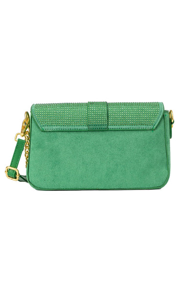 Women's Handbag Scott Cashmere Design - Crystal Green