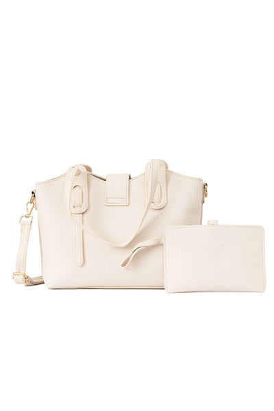 Women's Handbag Scott Cashmere Design - White Style 5