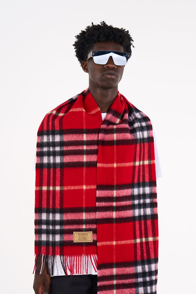 Scarf DC Classic Red Oversized Wrap 100% Pure Lambswool