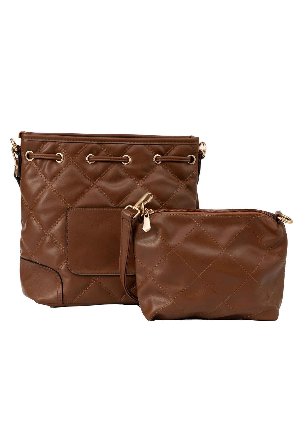 Women's Handbag Scott Cashmere Design - Chocolate Style 4