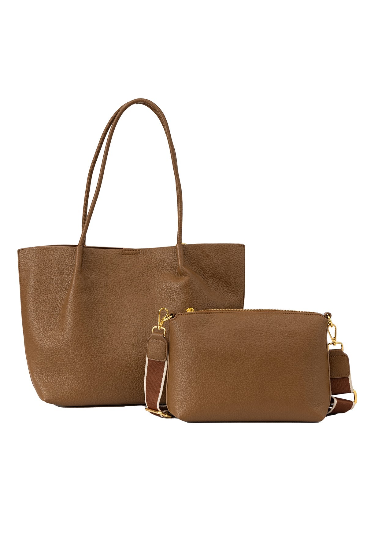 Women's Handbag Scott Cashmere Design - Dark Brown