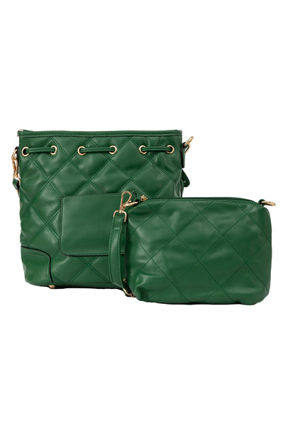 Women's Handbag Scott Cashmere Design - Green Style 4