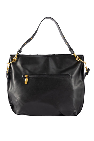 Women's Handbag Scott Cashmere Design - Black Style 22