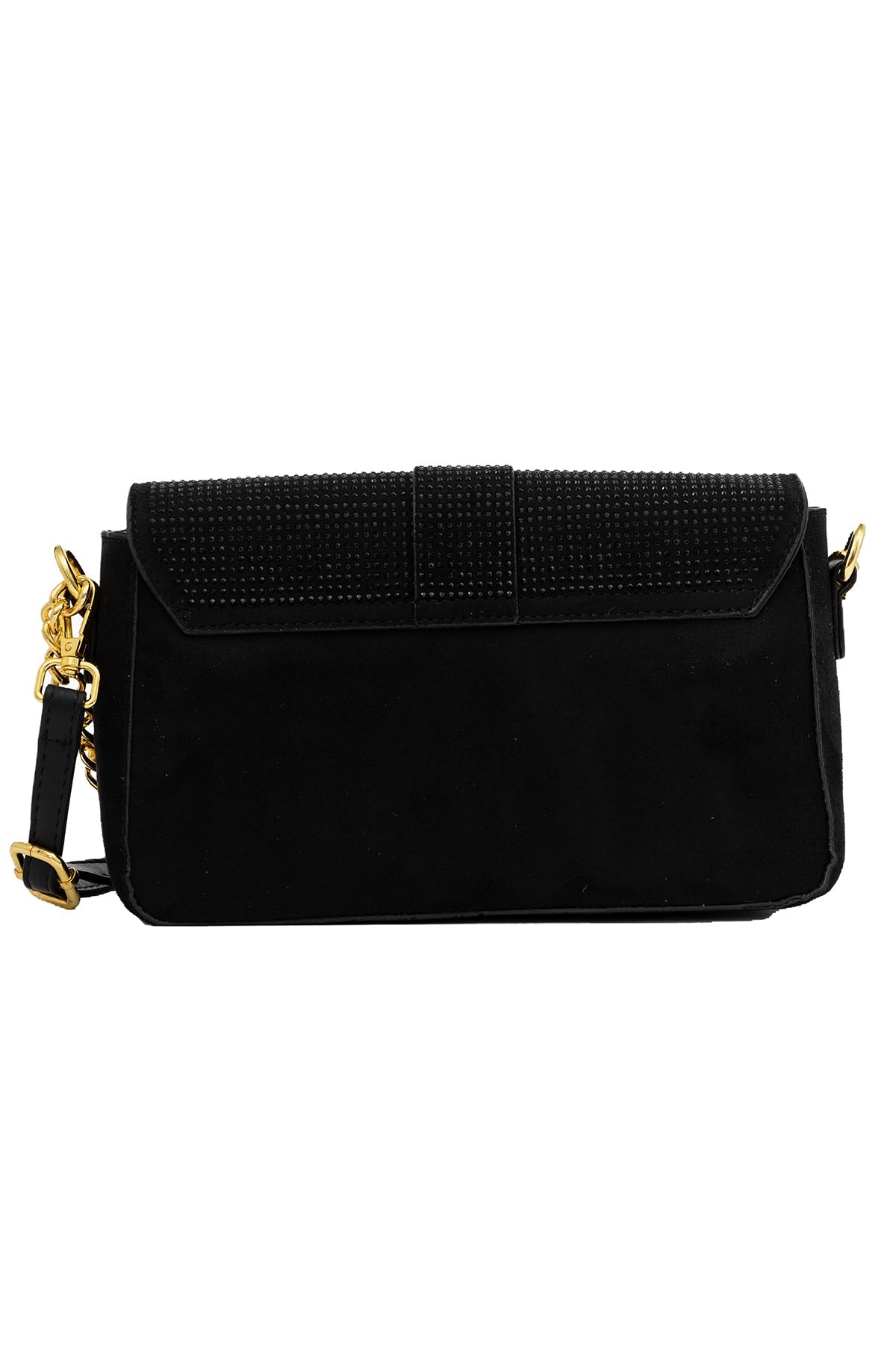 Women's Handbag Scott Cashmere Design - Crystal Black