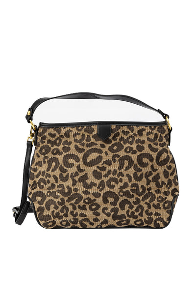 Women's Handbag Scott Cashmere Design - Leopard Print