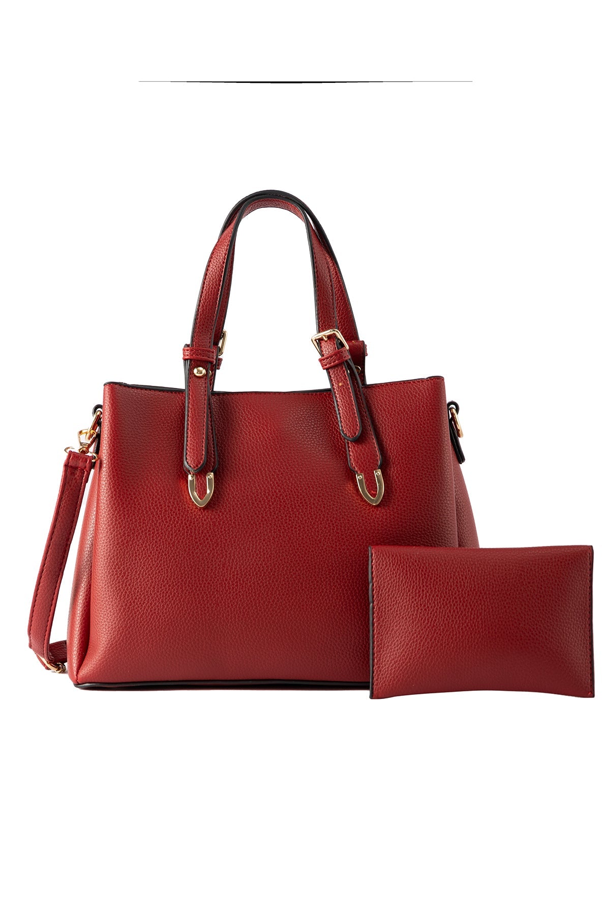 Women's Handbag Scott Cashmere Design - Cherry