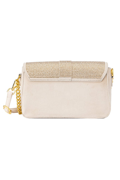 Women's Handbag Scott Cashmere Design - Crystal Beige