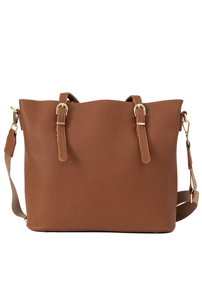 Women's Handbag Scott Cashmere Design - Brown Style 6