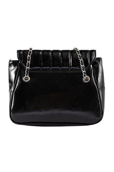 Women's Handbag Scott Cashmere Design - Black Style 6