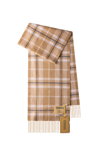 100% Pure Cashmere Children Tartan Scarf Thomson