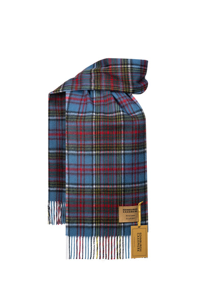 100% Pure Cashmere Children Tartan Scarf Anderson