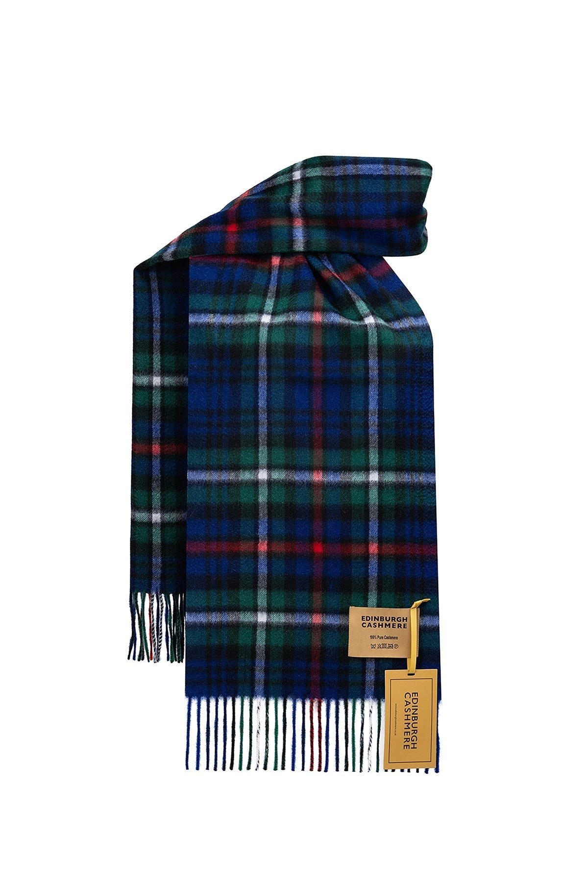 100% Pure Cashmere Children Tartan Scarf Mackenzie