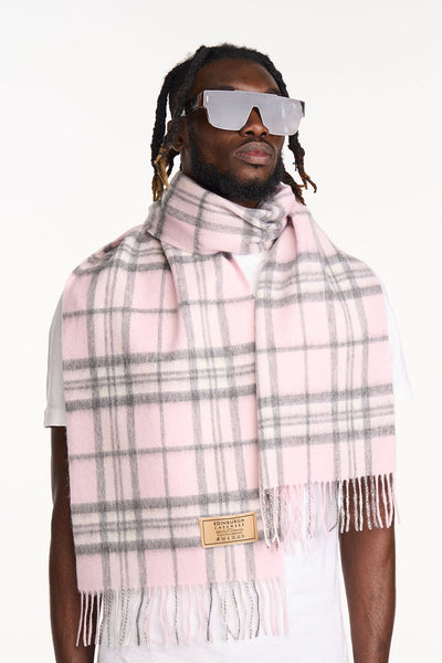 Thomson 핑크 스카프 100% Pure Lambswool