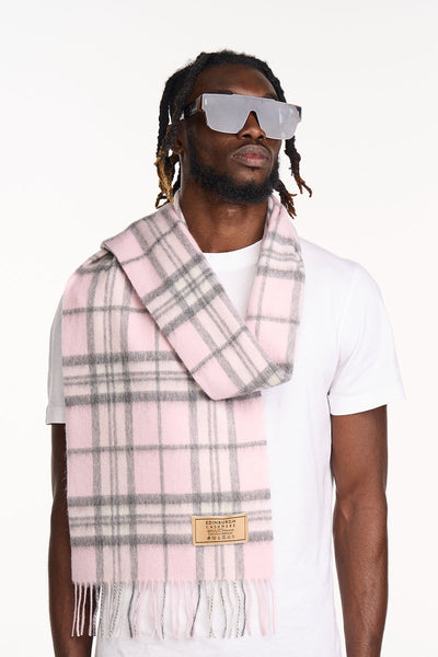 Thomson 핑크 스카프 100% Pure Lambswool