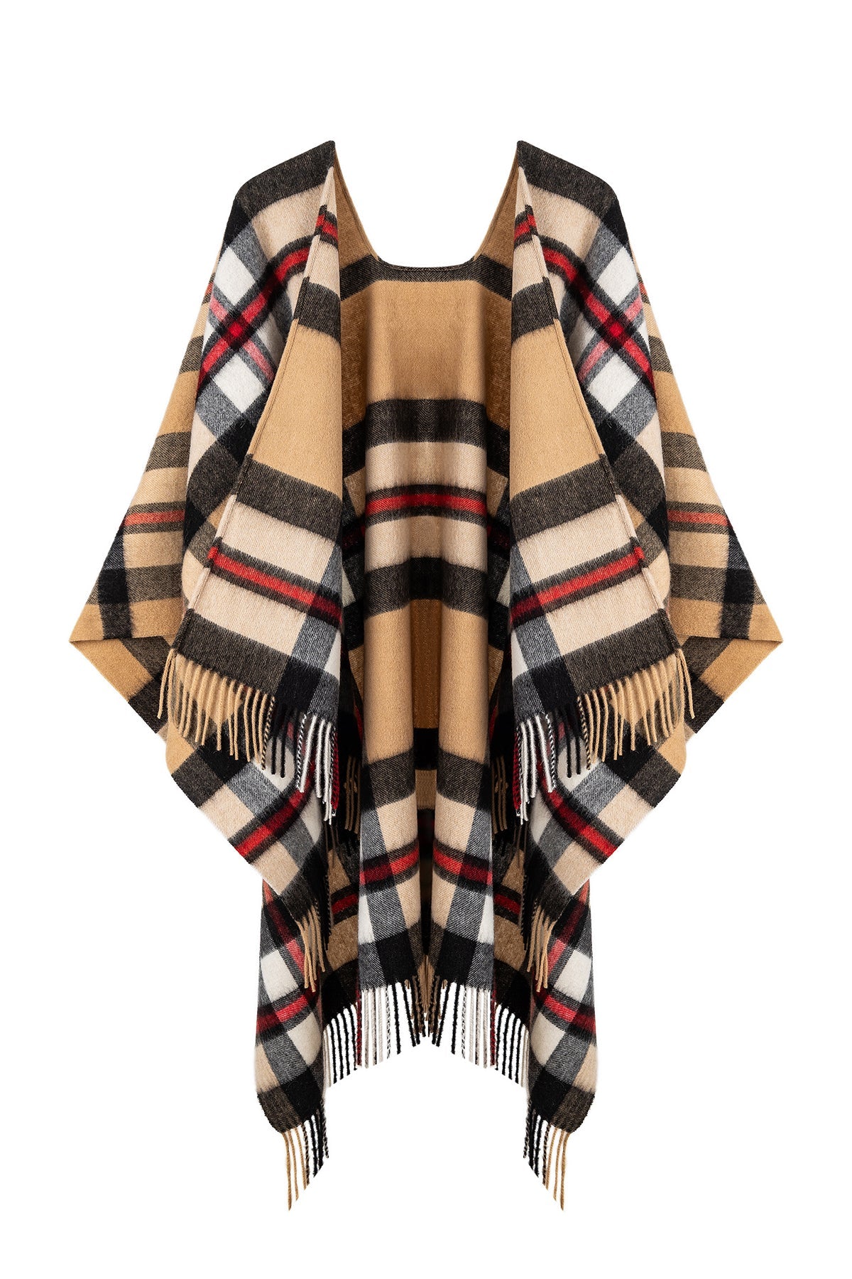 Poncho Designer Exclusive DC Scott - Camel Style 1