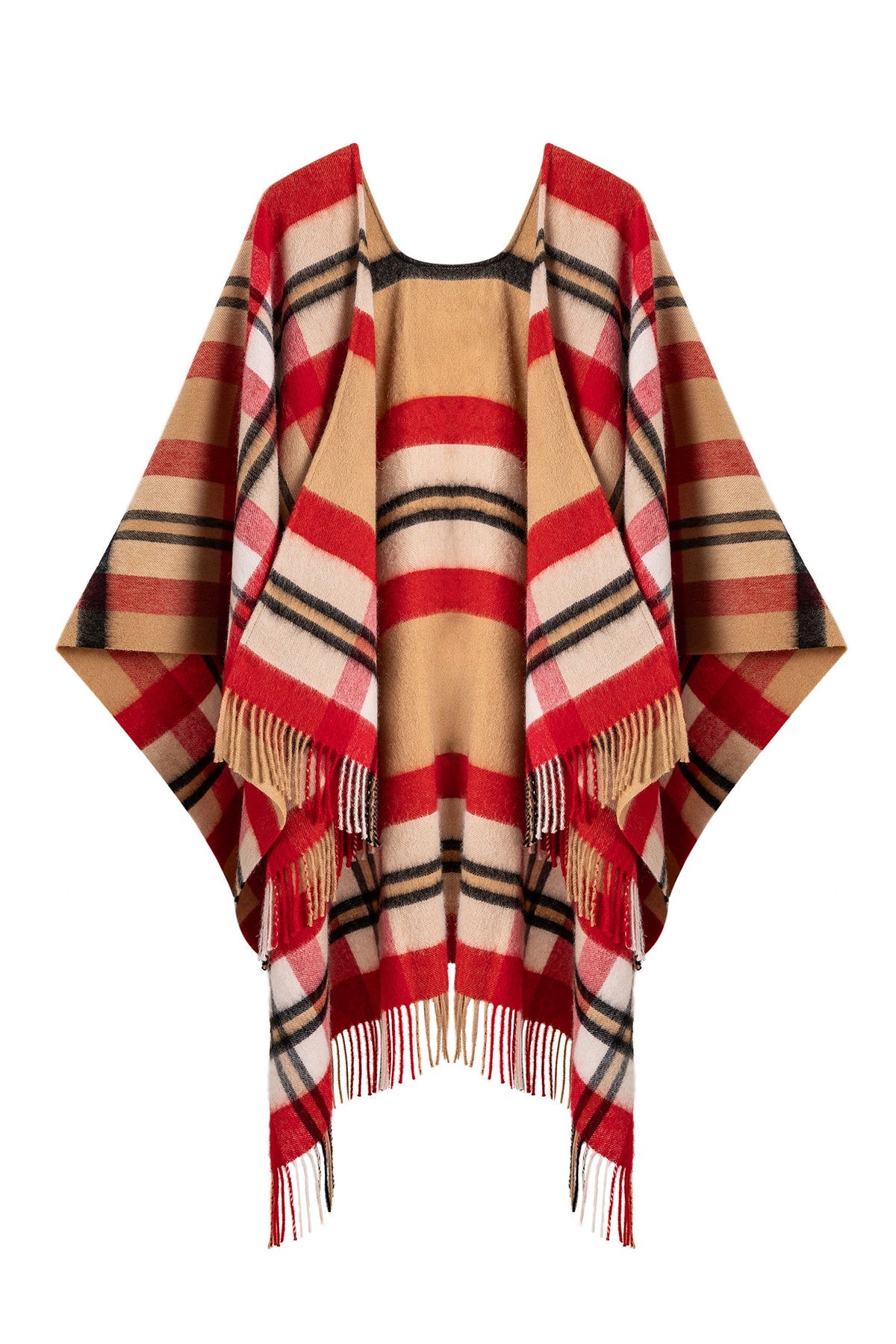 Poncho Designer Exclusive DC Scott - Red Style 4