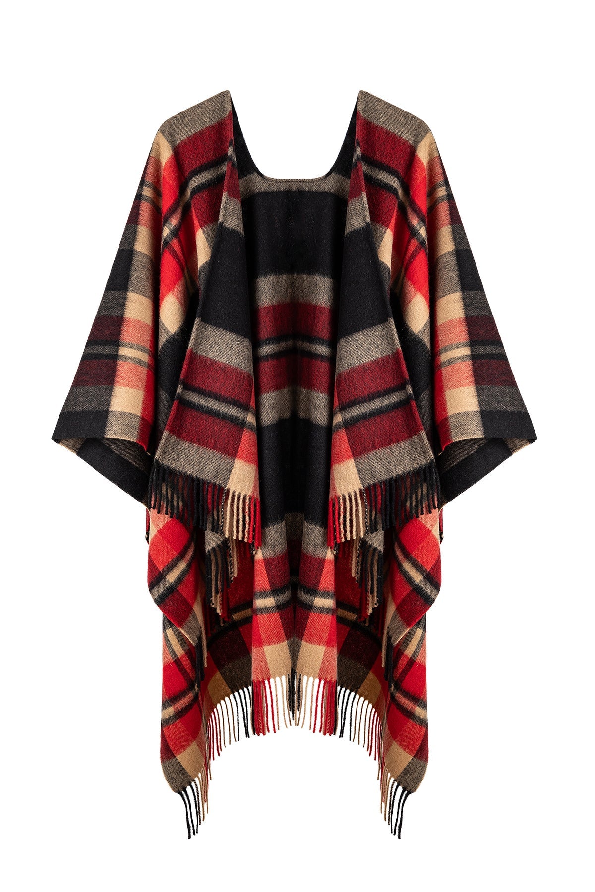 Poncho Designer Exclusive DC Scott - Red Style 3