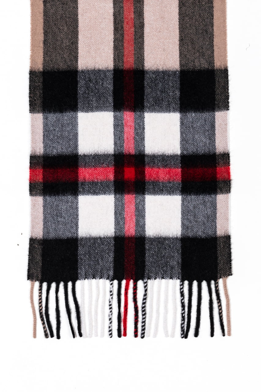 100% Pure Cashmere DC Camel Scarf - Big Size