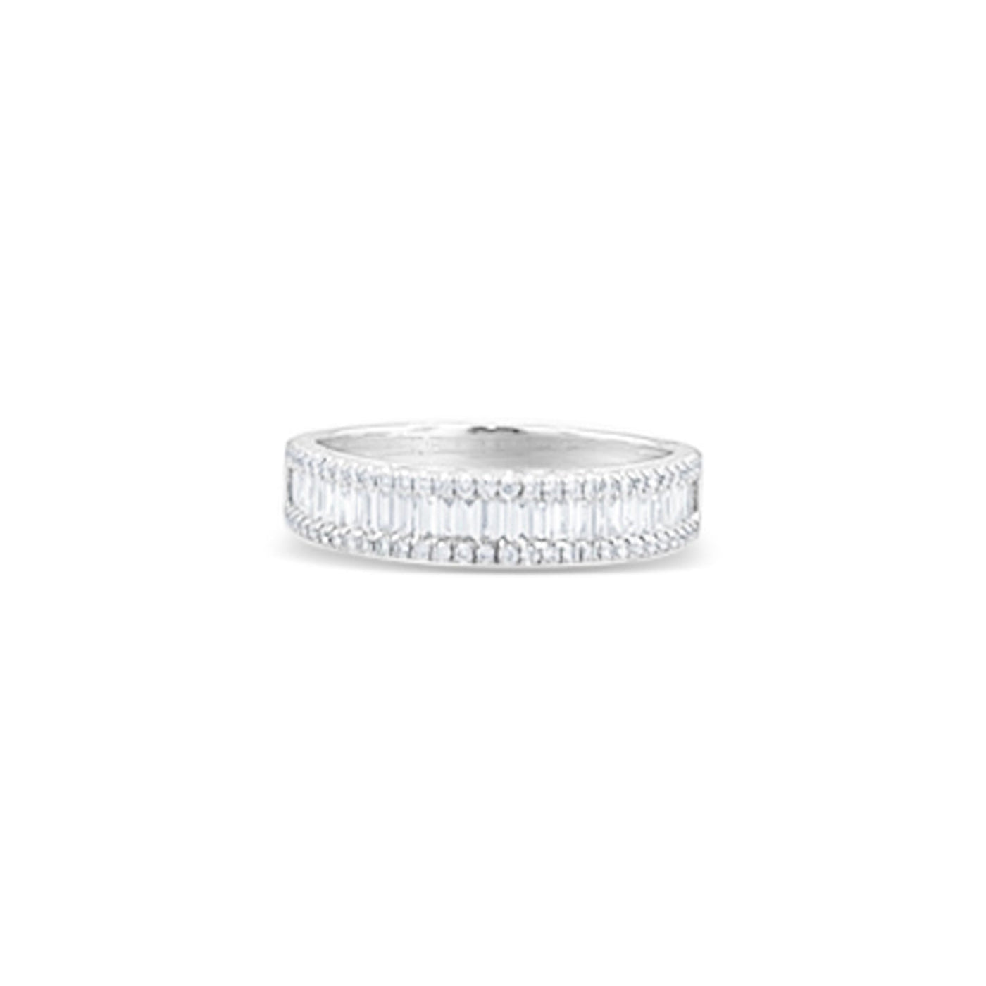 Scott Cashmere 18k White Gold with Diamond and Buggets - Ring Style 16 (Size 15)