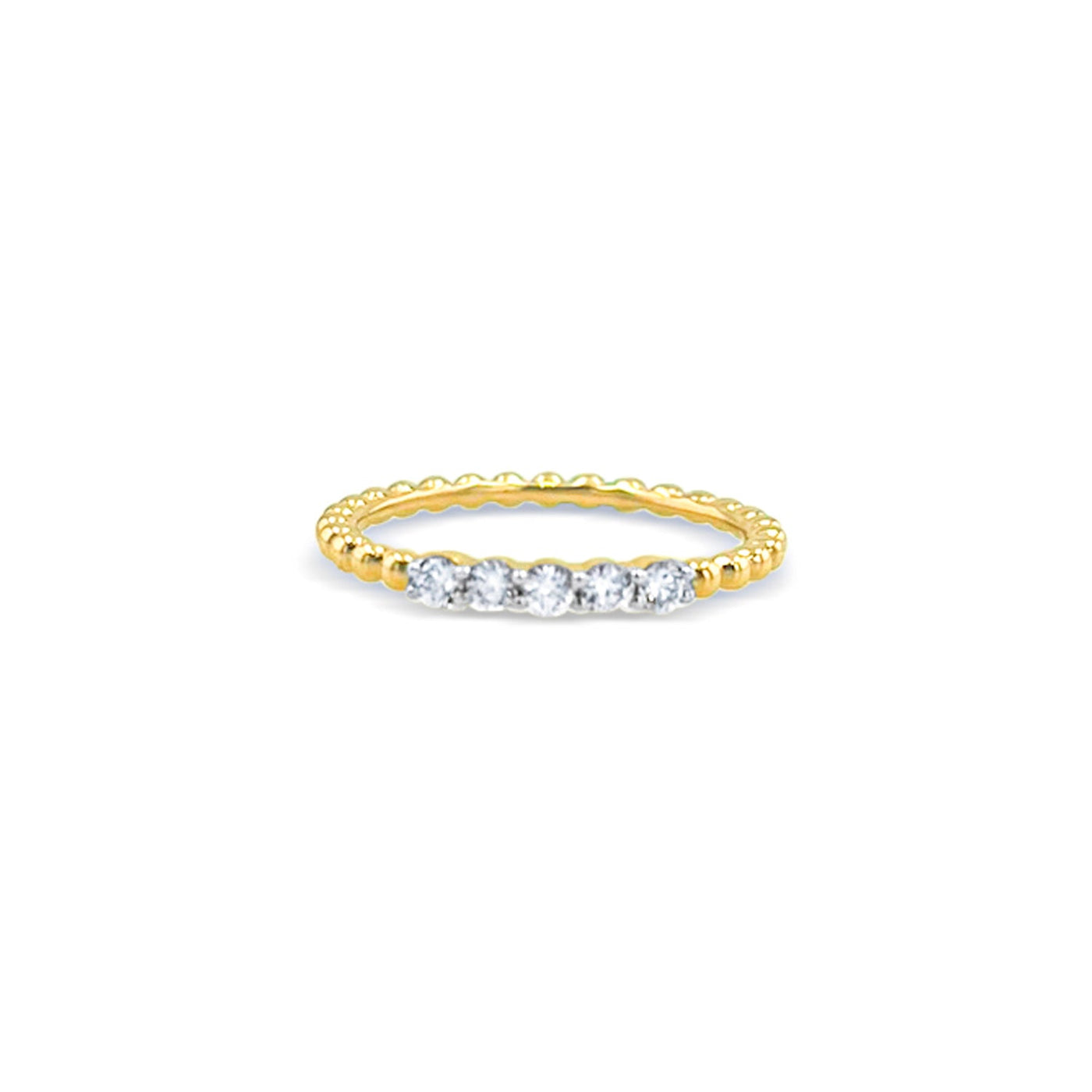 Scott Cashmere 18k White and Yellow Gold with Diamond - Ring Style 19 (Size 15)