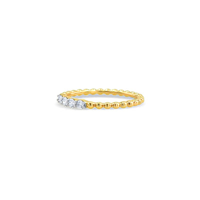 Scott Cashmere 18k White and Yellow Gold with Diamond - Ring Style 19 (Size 15)