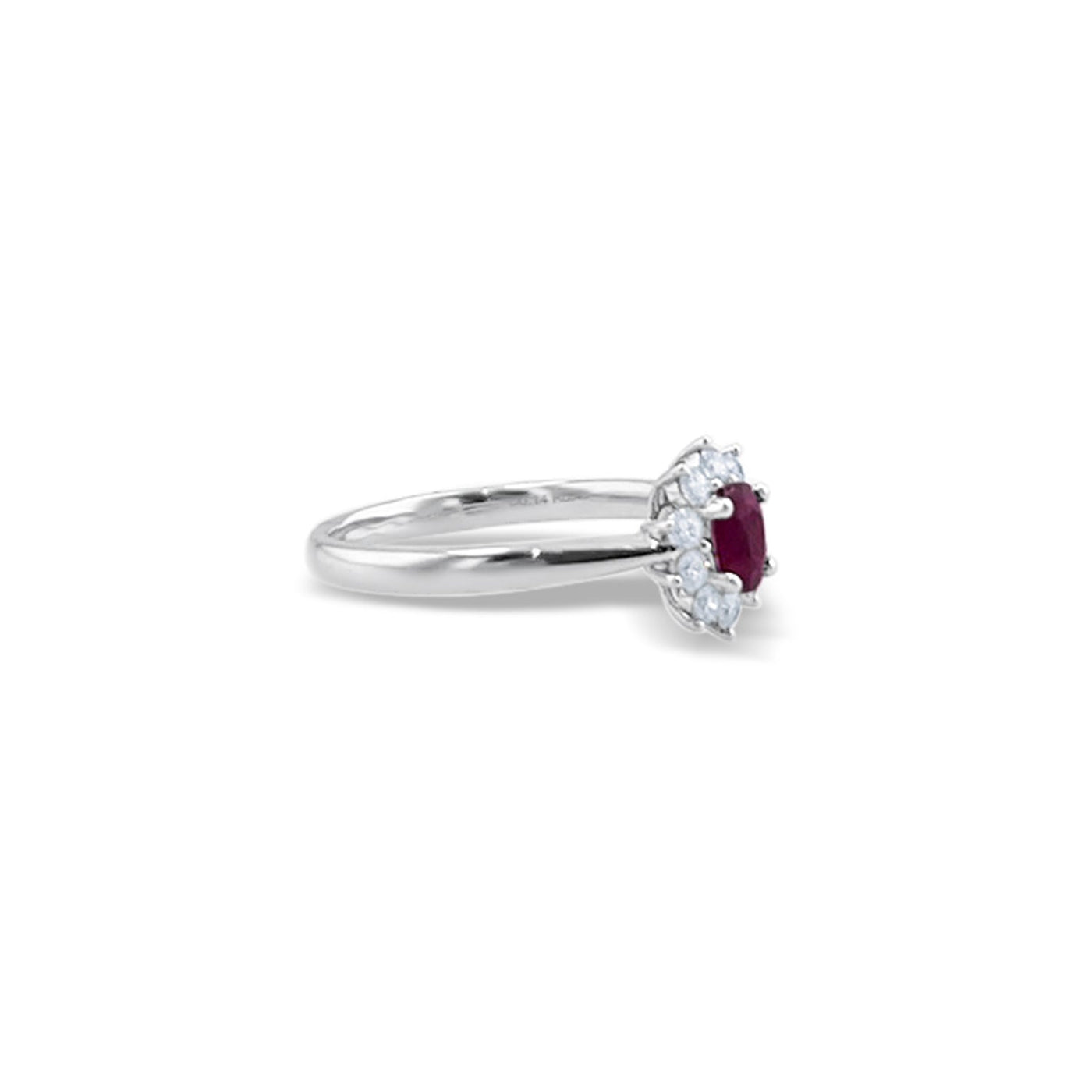 Scott Cashmere 18k White Gold with Diamond and Other Gemstone - Ring Style 15 (Size 13)