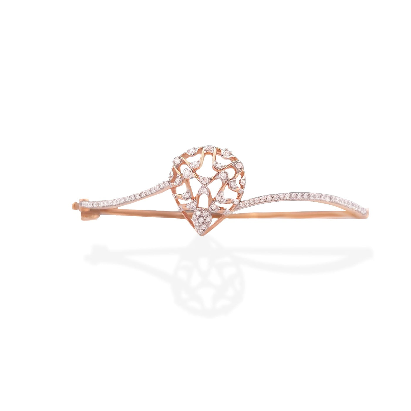 Scott Cashmere 18k Rose Gold with Diamonds - Bracelet Style 17