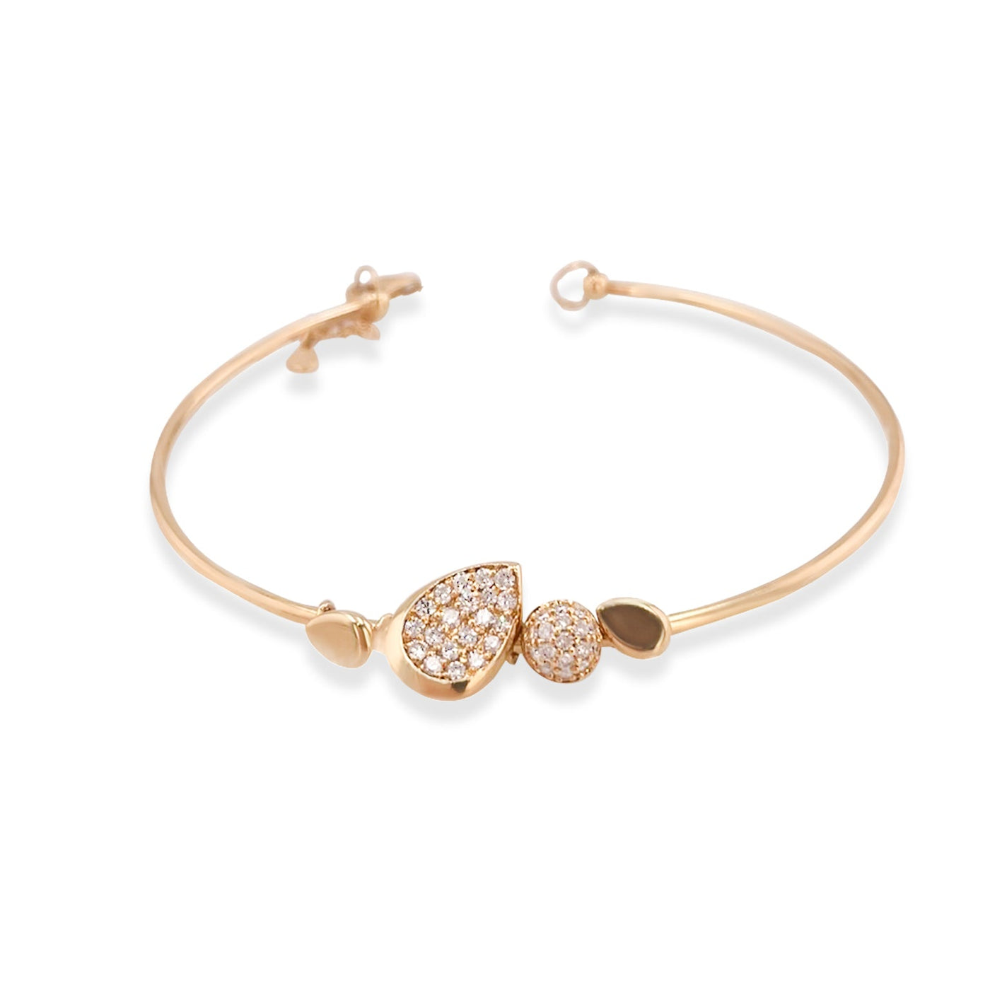 Scott Cashmere 18k Yellow Gold with Diamonds - Bracelet Style 15