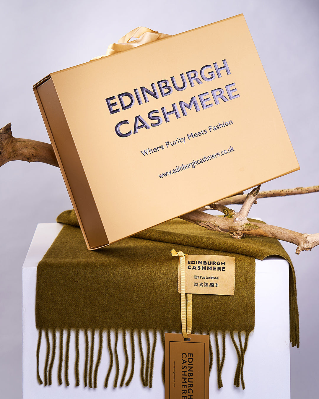 톰슨 네이비 블랭킷 100% 퓨어 램스울