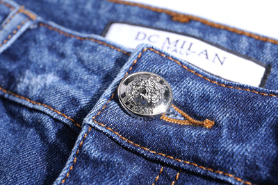 라이트 블루 슬림핏 진