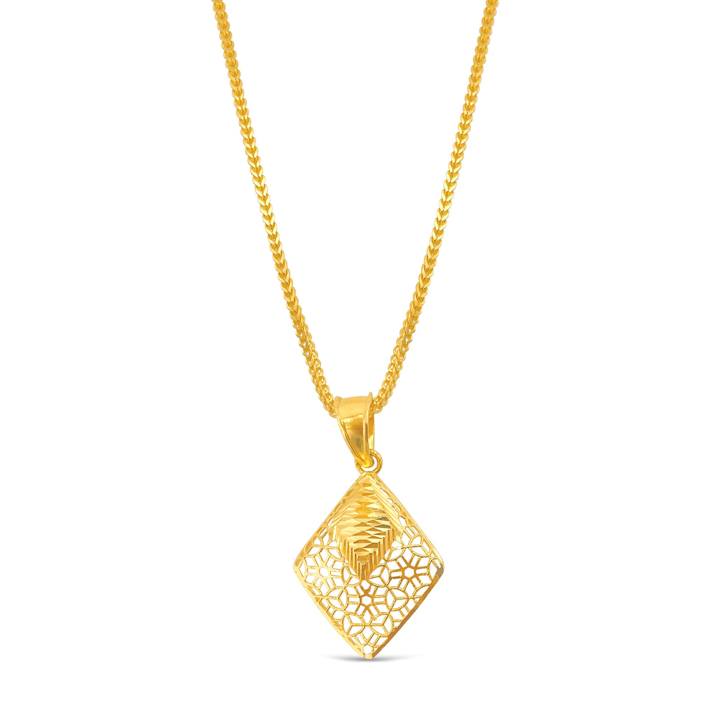 Scott Cashmere 22k Yellow Gold - Pendant Style 18