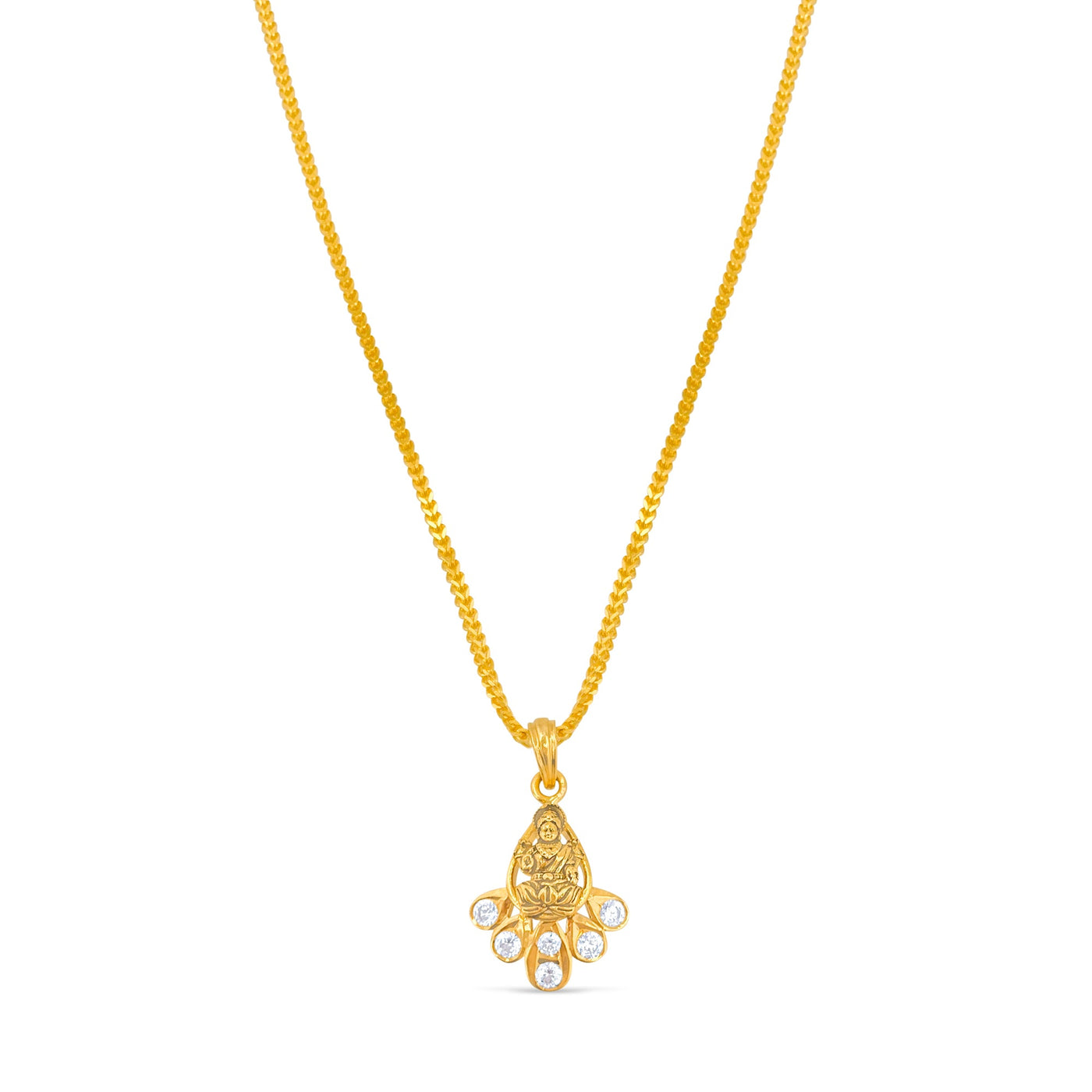 Scott Cashmere 22k Yellow Gold with Stone - Pendant Style 23