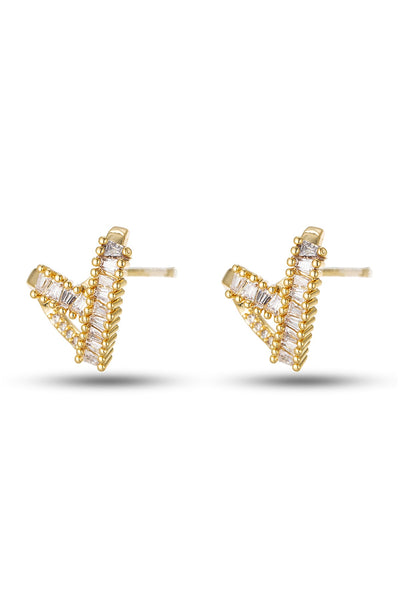 Scott Cashmere Exclusive Love Heart Earrings - Design-1